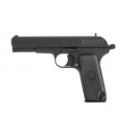 Страйкбольный пистолет SR33 CO2 Pistol Replica - Black (STTI)